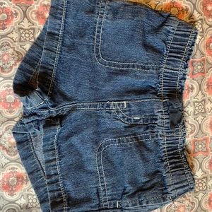 Toddler jean shorts